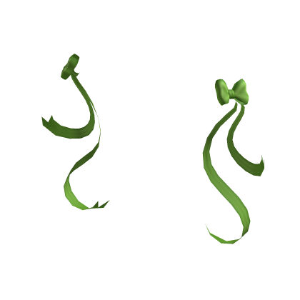 Wirst Ribbon Bows in Green