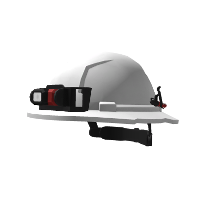 White Hard Hat w/ Addons