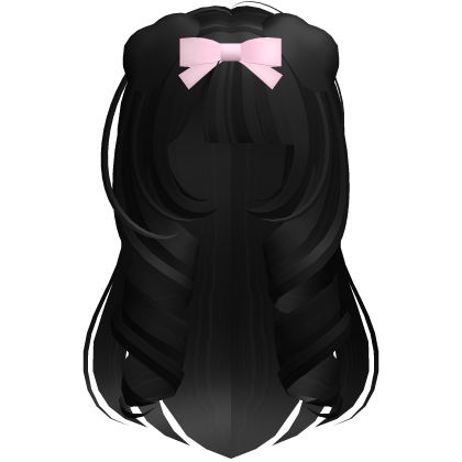 cute curly princess puppy hair in black
