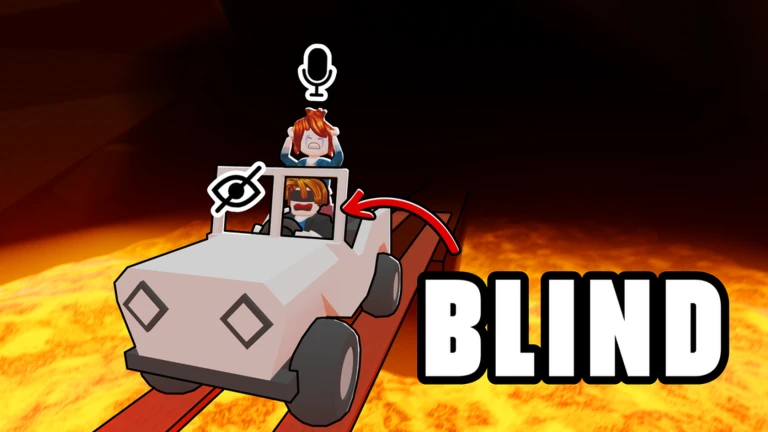 my driver is blind [2 Player Obby]