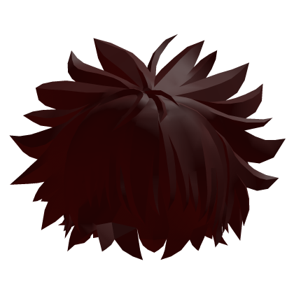 Red Fluffy Messy Hair