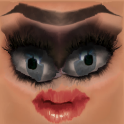 BIG EYES CRUSTY LIPS ~drag~ Roblox decal