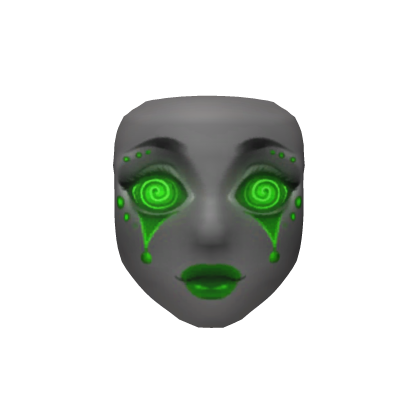 Emerald Cursed Queen Mask Roblox item