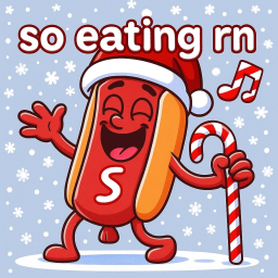 [🎅CHRISTMAS UPDATE☃️] so eating rn