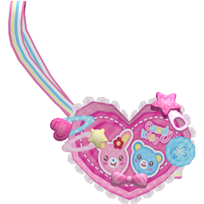 1.0 Cute Kawaii Pink Mimi Mezzo Piano Heart Bag