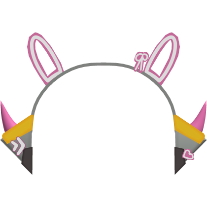 cute cluttered DVA headset 