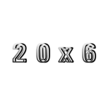20x6!