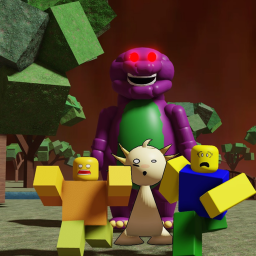 Survive "Barney The Killer" In a Forest!