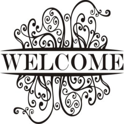Welcome Sign Roblox decal