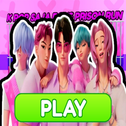 K-POP SAJA BOYS PRISON RUN OBBY