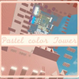 Pastel color Tower icon