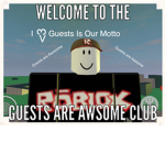 Guests are awesome