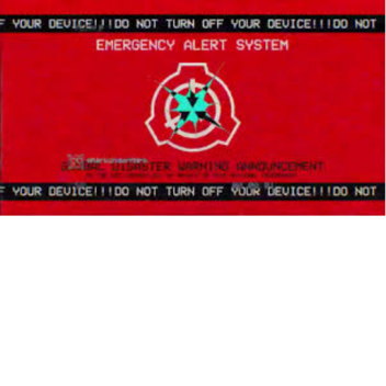 SCP:RED ALERT(NEW SCP)