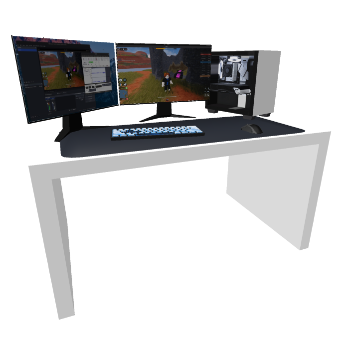Clean Gaming Setup