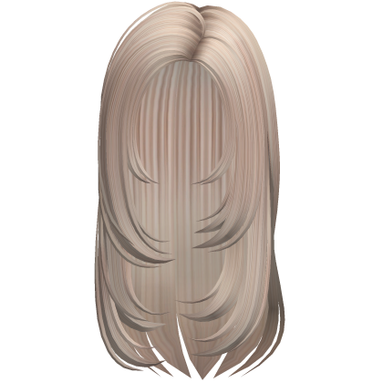Wispy Layered Long Hair (Ash) Roblox item