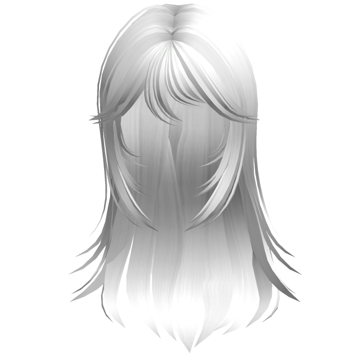 Wispy Horror Protagonist Hair White