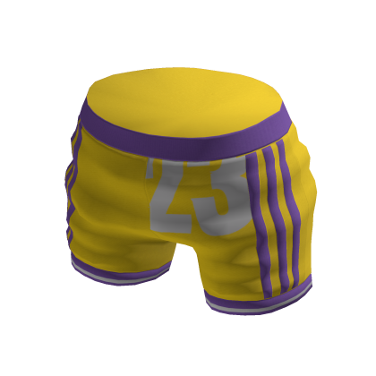 adidas Basketball Zip-Up Shorts Yellow & Purple thumbnail