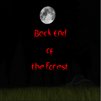 Back end of the forest