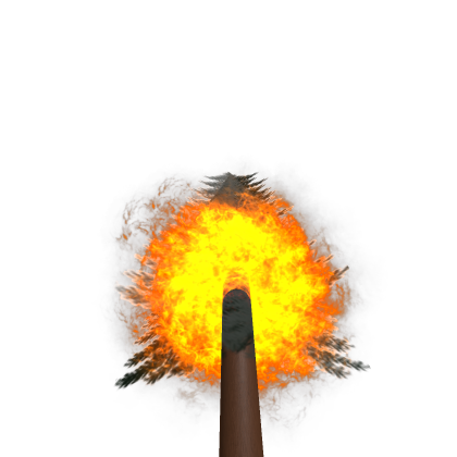 Burning tree