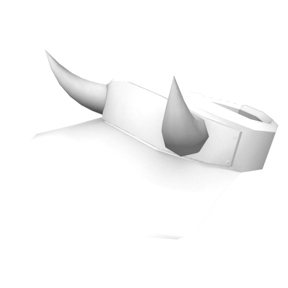 Devil Horns Visor (White) Roblox item