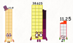 Number blocks eights fan group