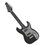 Black n' Grey Guitar