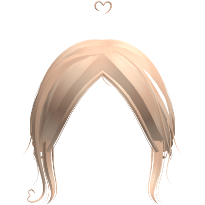 ۶ৎ | combo v2 hearts ahoge blonde bangs Roblox item