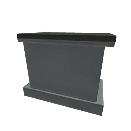 Patient Exam Table — Stylized Low-Poly