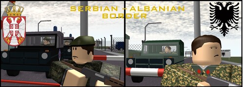 Serbian - Albanian Border