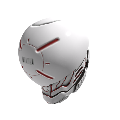 Metal Gear Operative Mask White and Red Roblox item