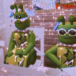 Sparkly ants
