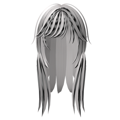 Scene Layered punk emo Fatal raccoon white black Roblox item