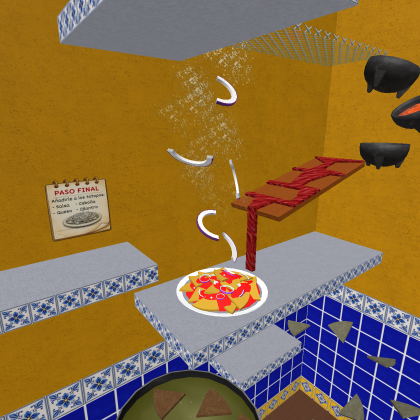 Obby Despegando 2026 - Caos Cocina