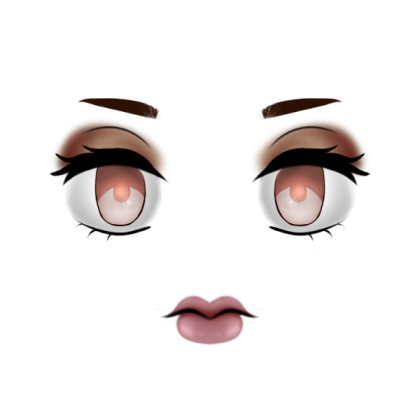 ✭ | CHIBI | Subtle Brown Glam Roblox decal
