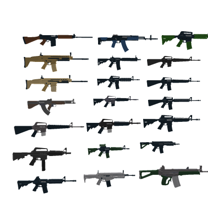 Low Poly Gun Pack 🔫💥✨