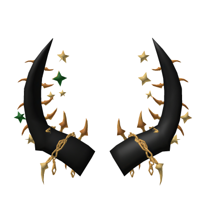 [UGC] Horns Black & Gold thumbnail