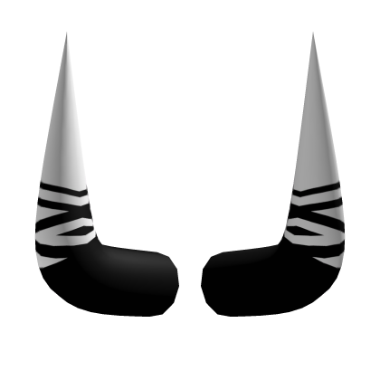 Big Black Oni Horns Roblox item