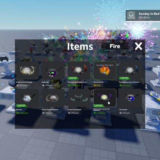 Try On All Items With Special Effects