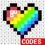 Color by Number ❤️ best pixel art