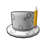 Doodle Sponge Top Hat