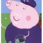 Grandpa pigs garden