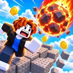 Roblox but every second the baseplate grows +1 icon