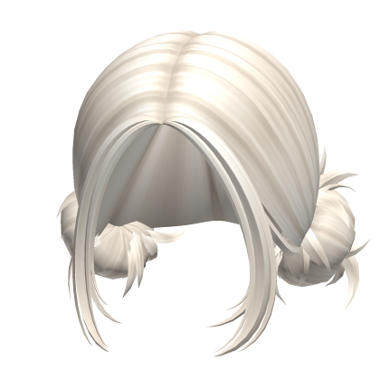 -',ৎ Low Preppy Spikey Buns in Ash Blonde