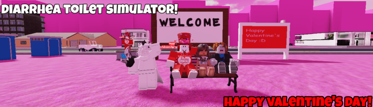 Diarrhea Toilet Simulator! HAPPY VALENTINE'S DAY!❤ screenshot 1