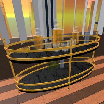 1960's Themed Corner Office