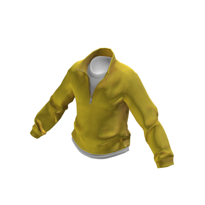 💗HALF ZIP SWEATER_YELLOW thumbnail