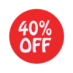 40%