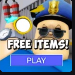 BARRY PRISON RUN WITH ITEMS OBBY V2!! [ VIP 👑]