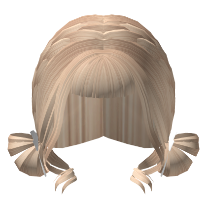 Blonde Cheap Cute Swirly Kawaii Pigtails Roblox item
