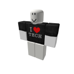 I LOVE TECH Black Shirt